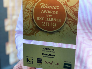 Blanco Horner’s Cafe Alere Takes Home a National Win