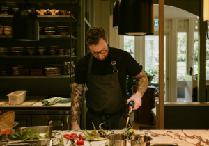 Chef Justin James, Executive Chef at Botanic Gardens Restaurant