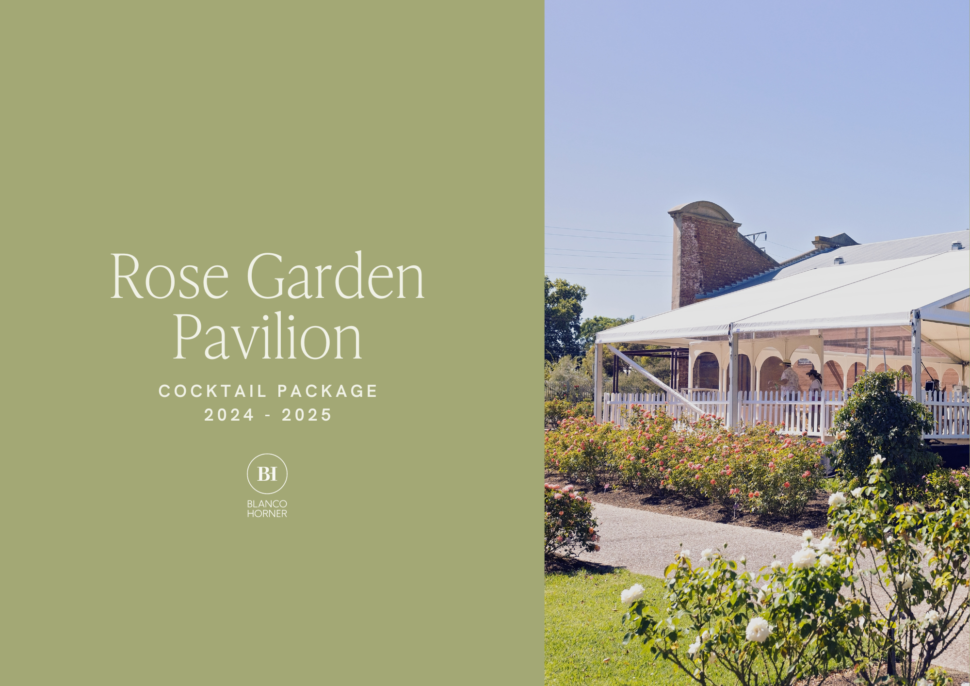 Rose Garden Pavilion Cocktail Package